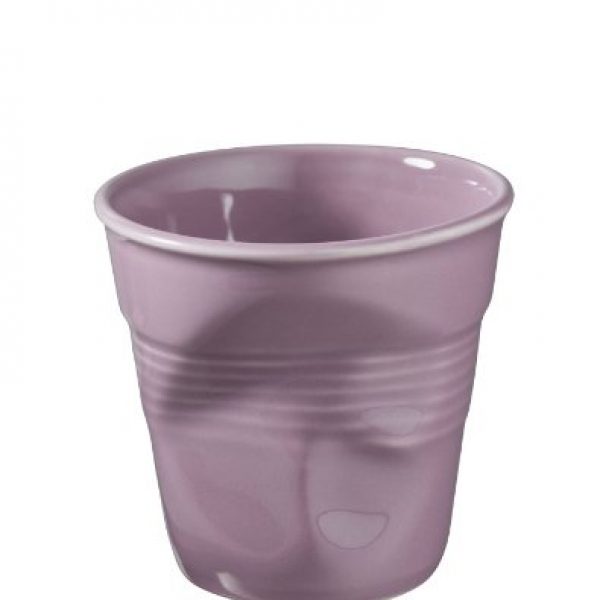 Crumpled.Cappuccino tumbler , Blueberry