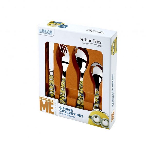 Despicable Me . Minions Cutlery Set.