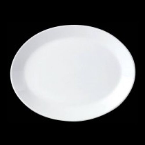Simplicity. Oval Plate