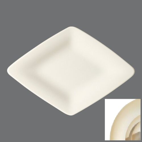 Raffinesse. Plate flat rhombic